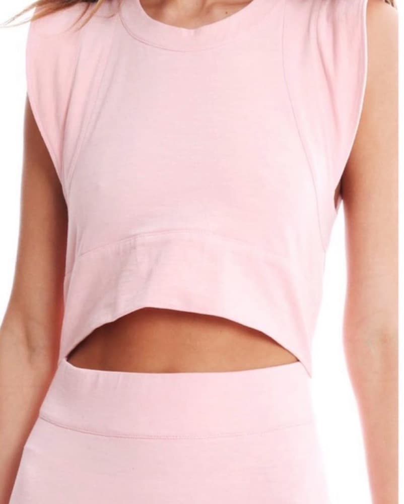 IRO Pink Cut Out Mini Dress - Image 5