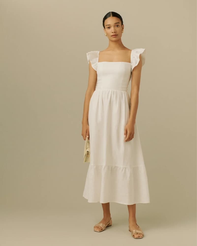 Reformation Lucila Linen Dress  - Image 1