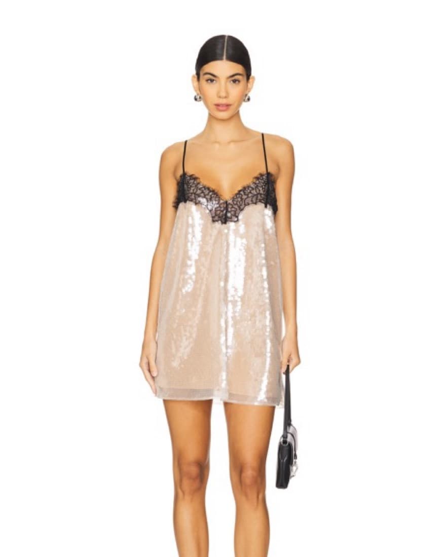 Retrofete Mini sequin Dress - Image 3