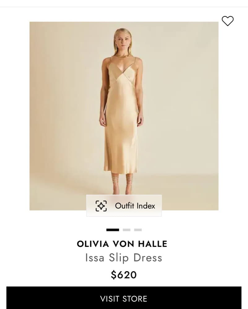 Olivia Von halle Silk Dress - Image 1