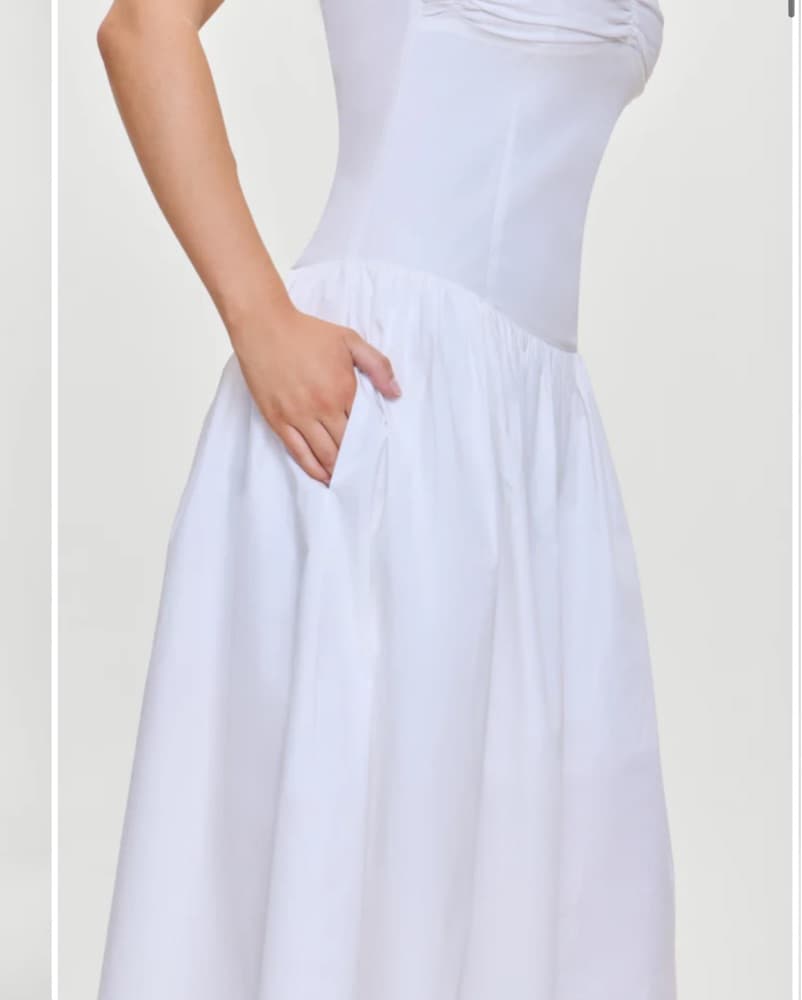 Frankies Bikni Midi Strapless Dress  - Image 2
