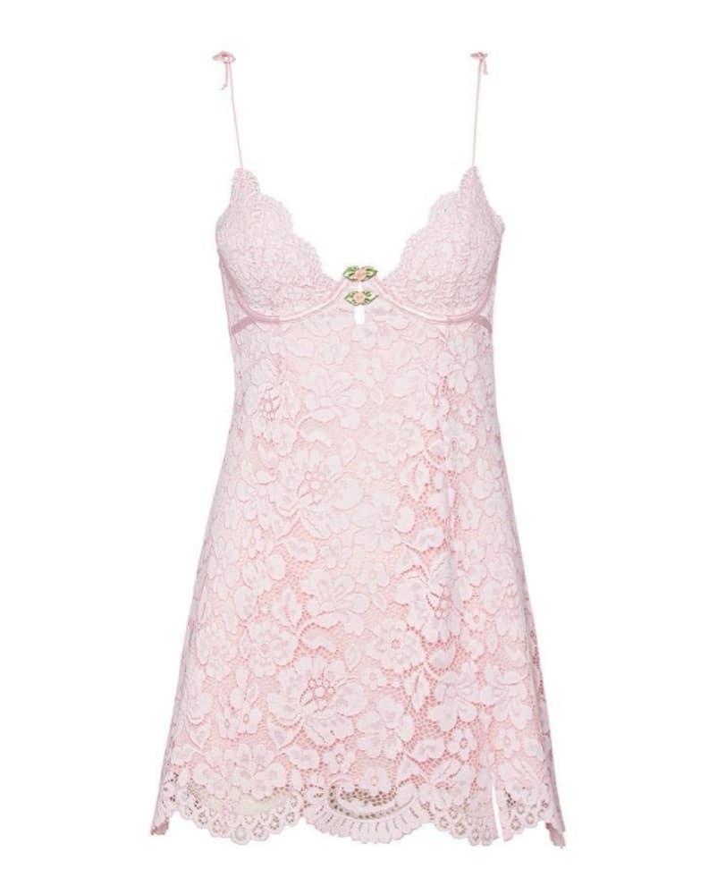 For Love & Lemons Creamsicle Slip Dress - Image 1