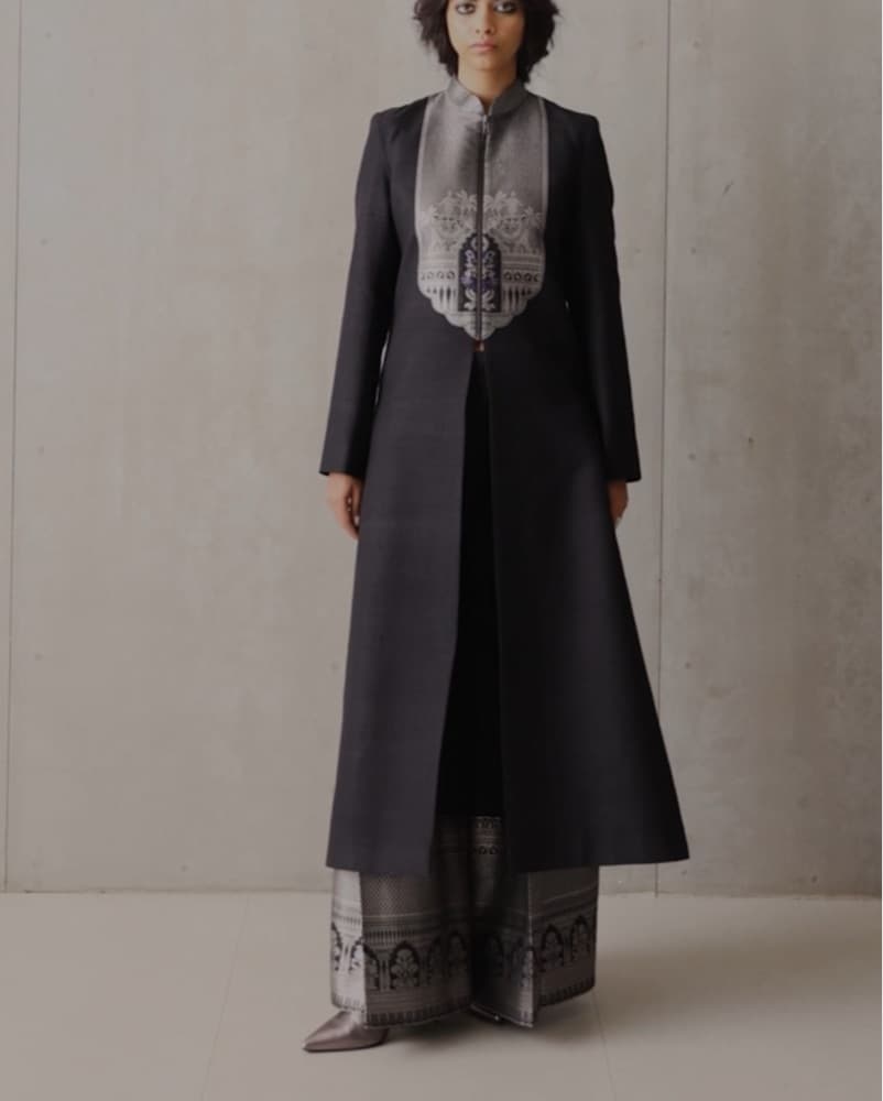 Payal khandwala Silk Palazzo Pants  - Image 3