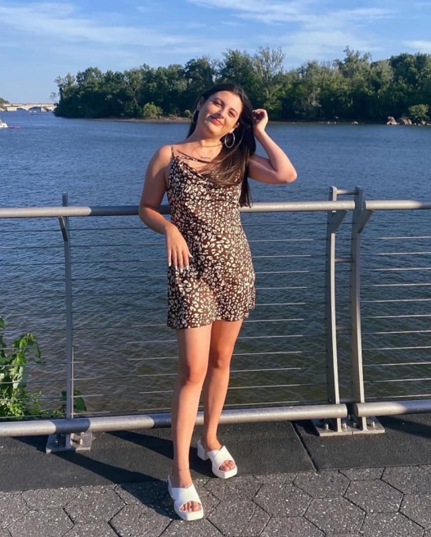 Princess Polly Cheetah Dress - Image 1