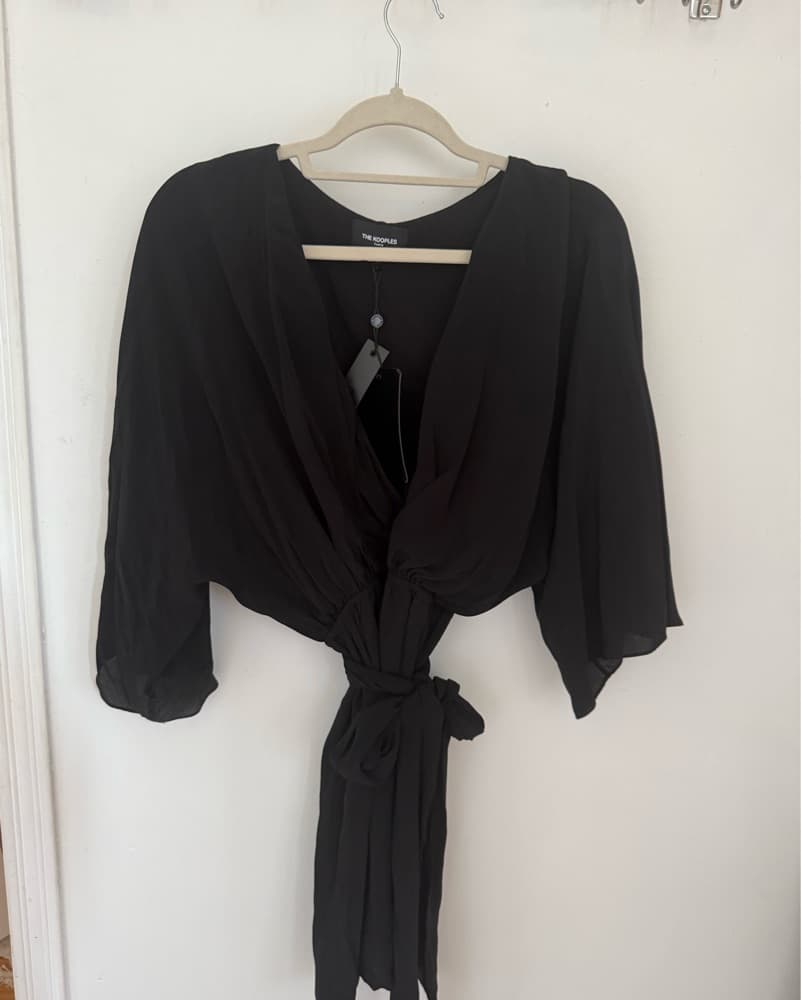 The Kooples Sleeve Wrap Dress - Image 3