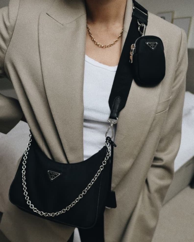 Prada Nylon Purse - Image 1