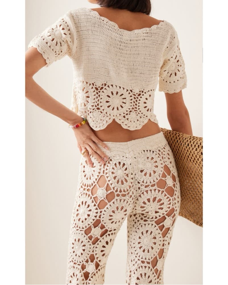 Crochet Top & Bottom Matching Set - Image 5