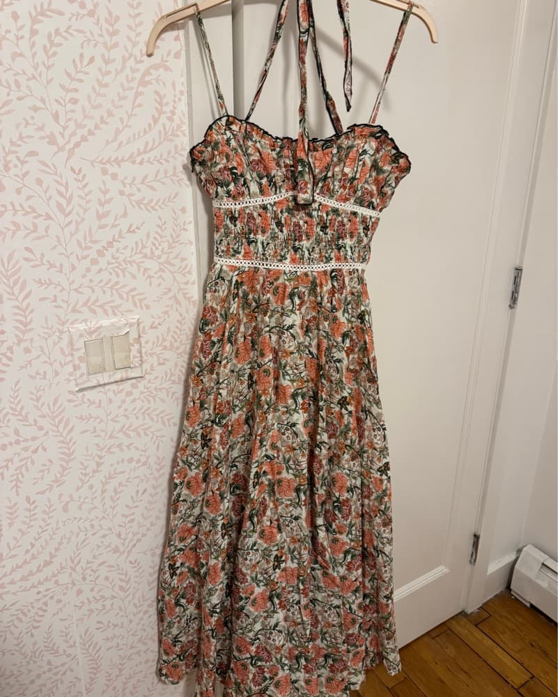Lug Von Siga NWOT Linen Floral Melody Mi - Image 2