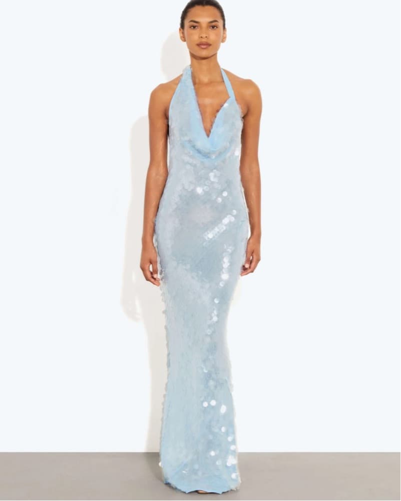 Rat And Boa Blue Anais Dress - Image 1