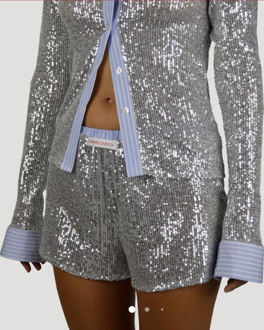 Handover Sparkly Shorts - Image 2