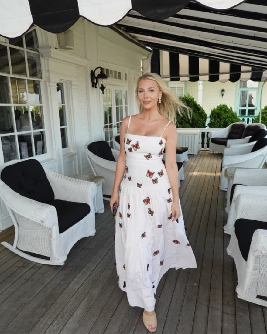 Agua Bendita Butterfly Dress  - Image 2