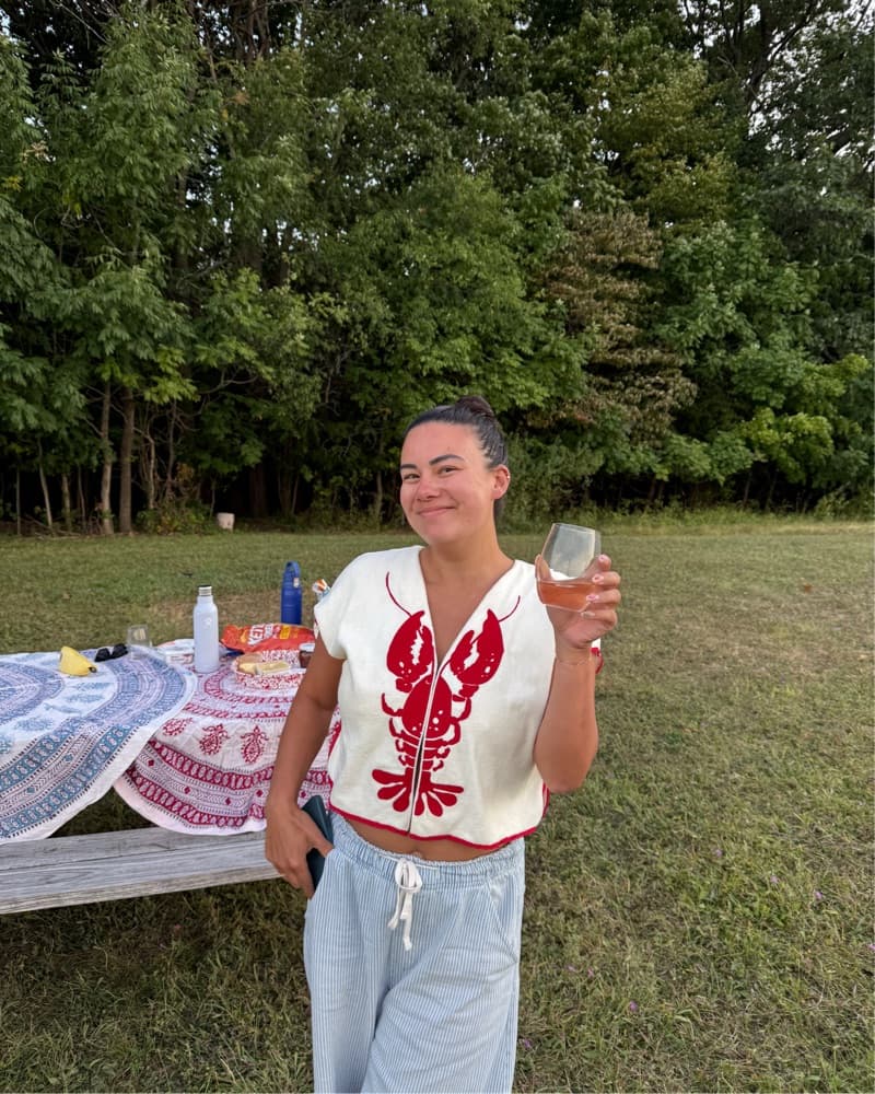 Terrycloth Lobster Top - Image 1