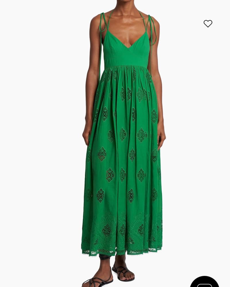 Erdem Green Dress  - Image 2