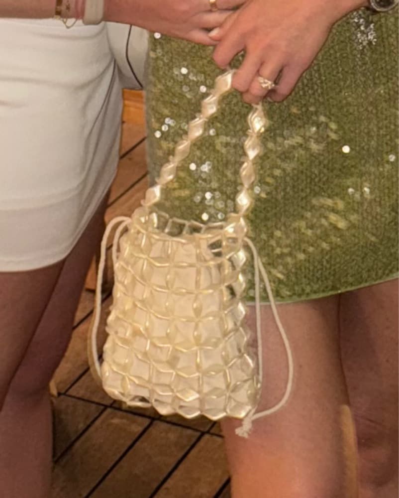 Zara Faux Mother Of Pearl Bag - Image 2