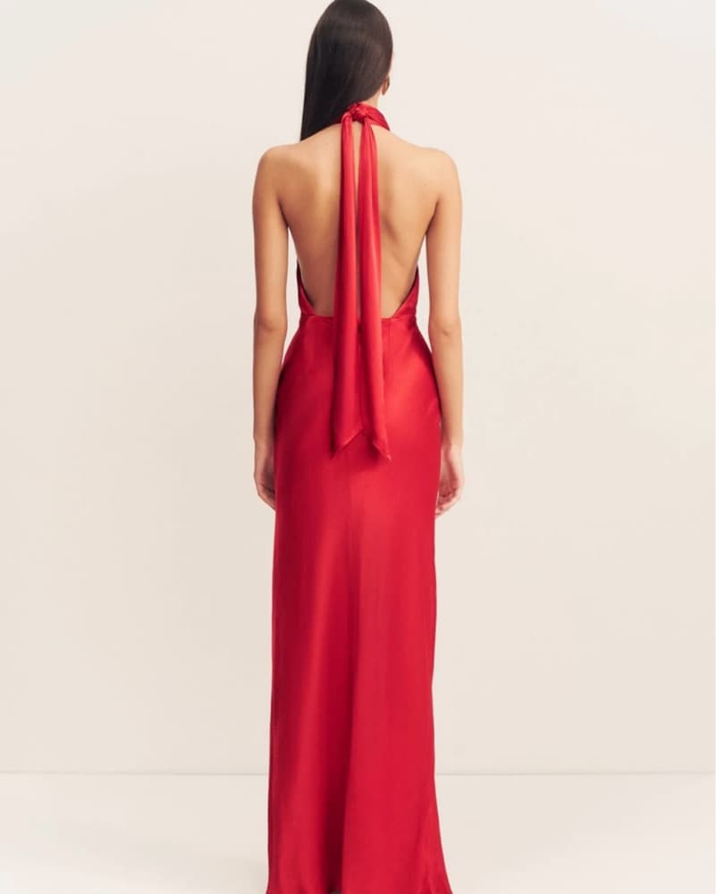 Shona Joy Tatum Halter Neck Maxi Dress - Image 2