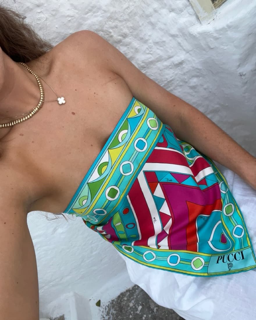 Pucci Bandana Top - Image 1