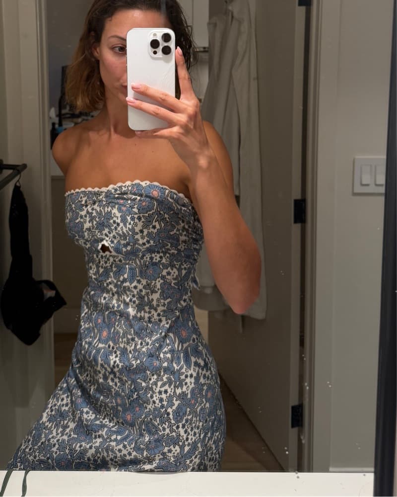 BTB LOS ANGELES HAVEN STRAPLESS DRESS - Image 3