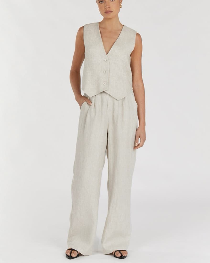Dissh Natural Linen Set - Image 1
