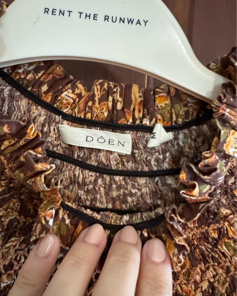 Doen floral mini Dress  - Image 3