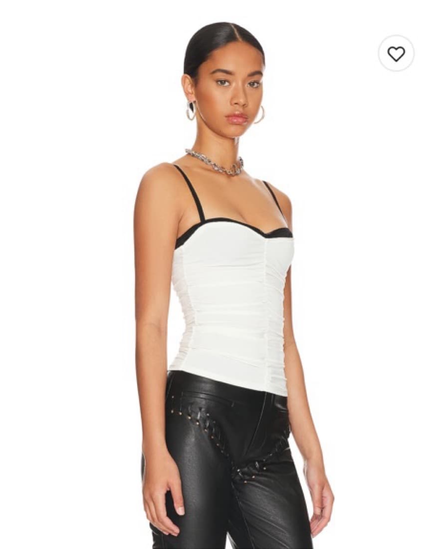 Miaou Renzo Tube Top In Creme - Image 2