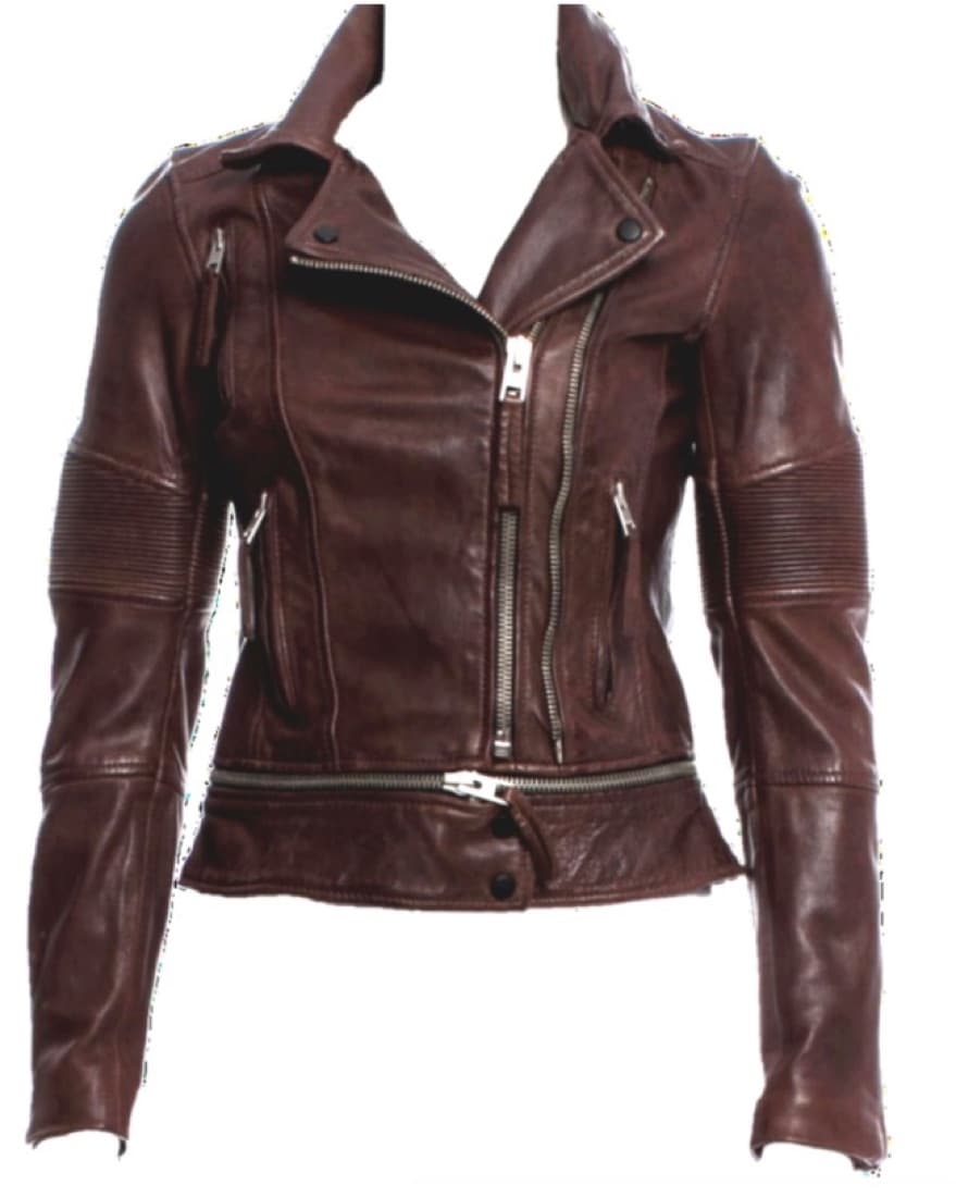 All Saints Leather Jacket Moto 2 XS - Image 1