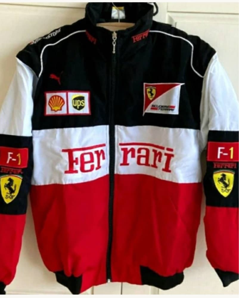 Ferrari racing bomber jacket  - Image 1