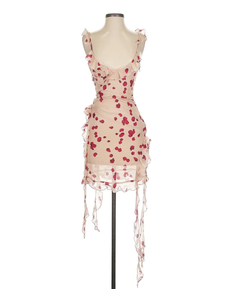 SAEMDI Ruffled Mini Dress - Image 1