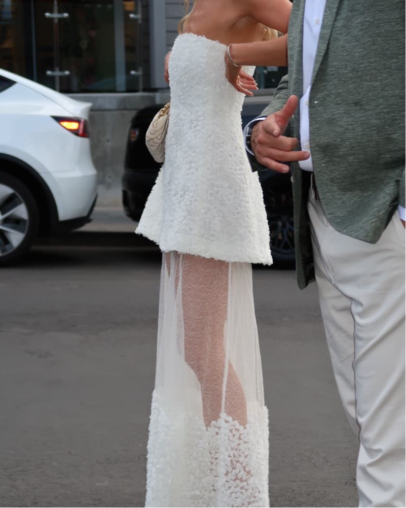 Simkhai Textured Lace Dress - Image 2