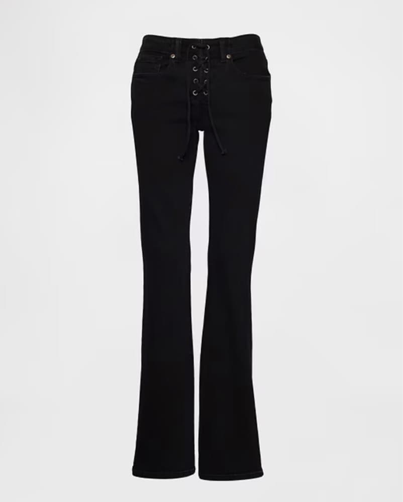 Lace Up Jeans  - Image 1