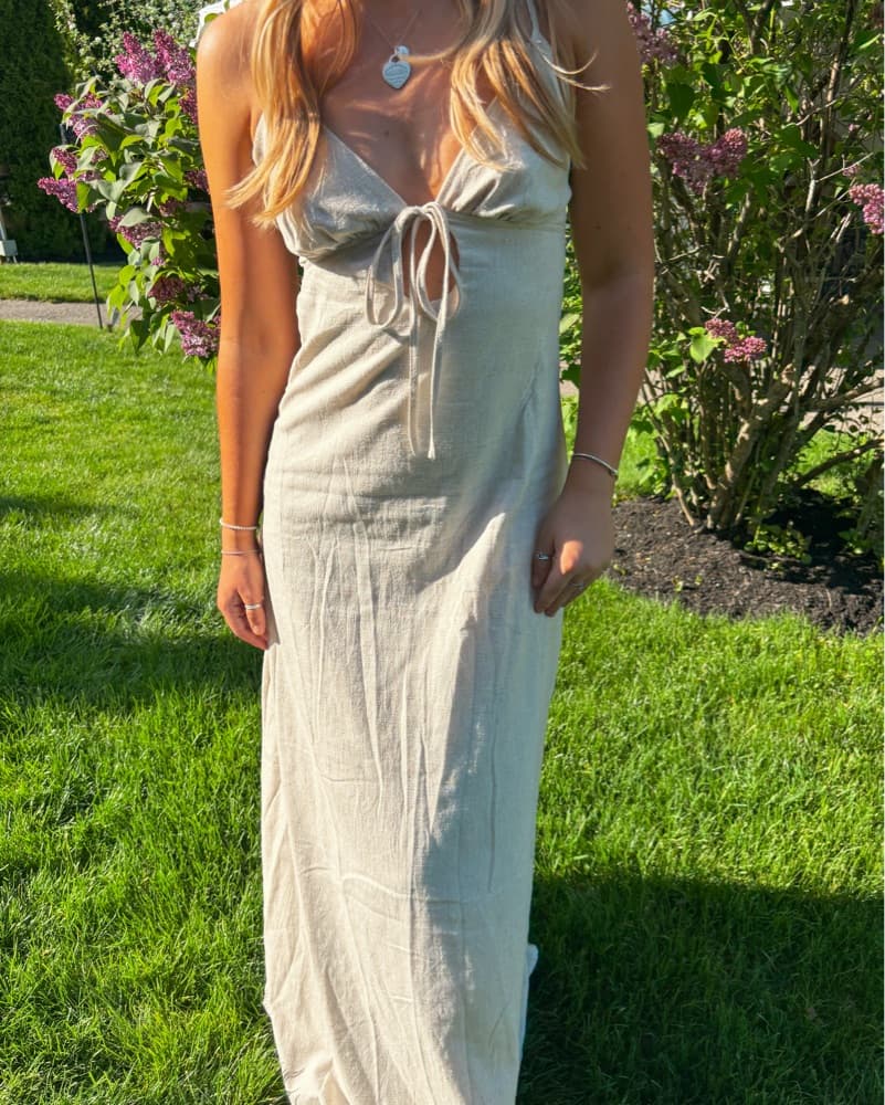 peppermayo tie maxi dress  - Image 1