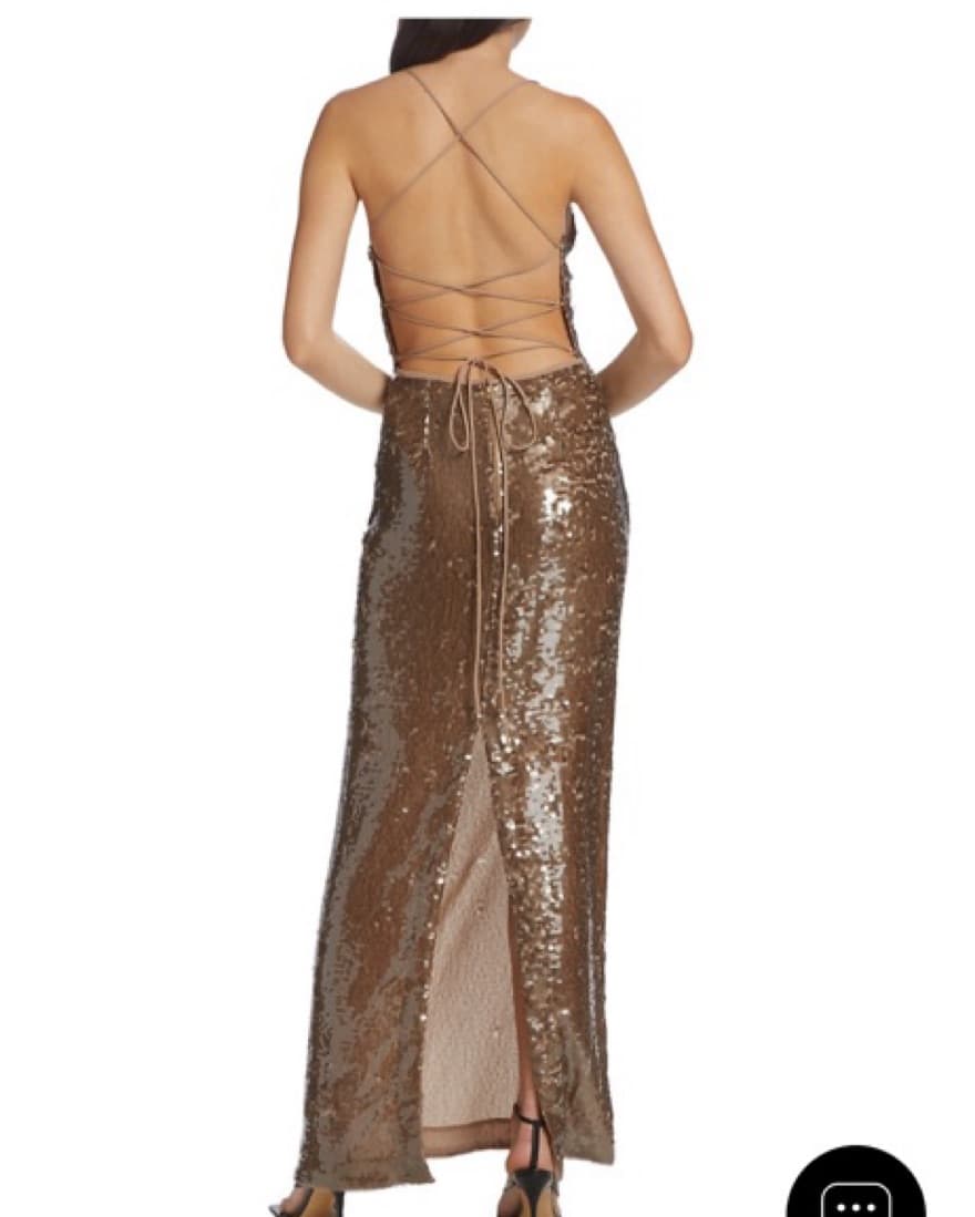 SABINA MUSAYEV Mili Sequin Dress  - Image 3