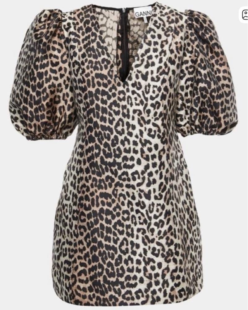 Ganni Cheetah Dress  - Image 2