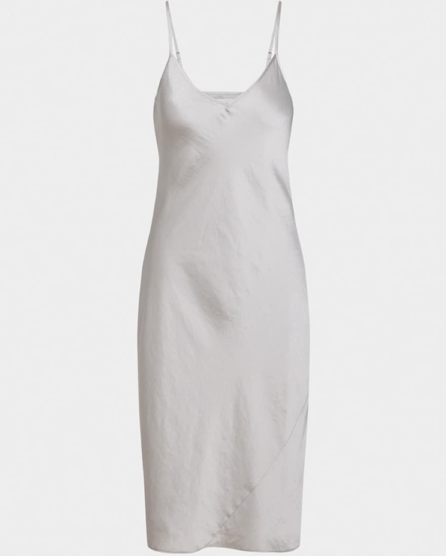Only Slip Satin Midi Dress - Image 1