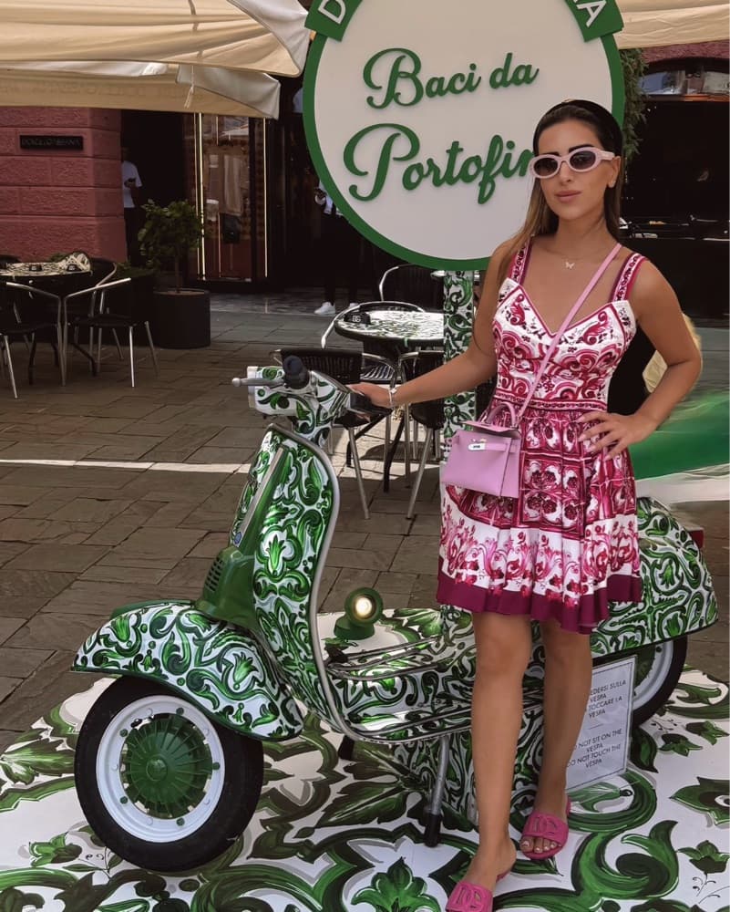 Dolce & Gabbana Majolica Bustier Dress  - Image 1