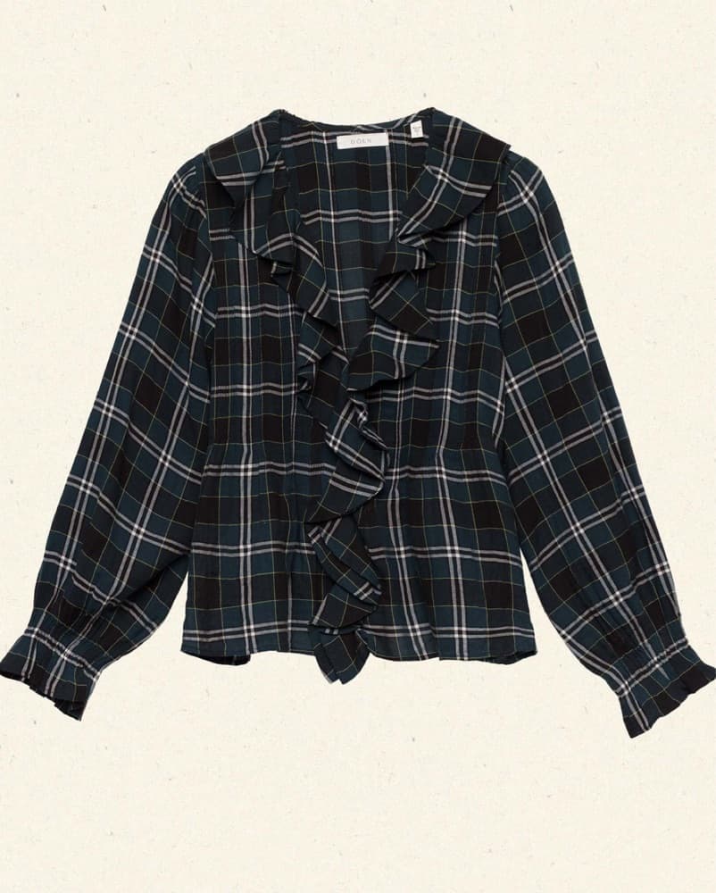 Doen Hardy Top Plaid - Image 2