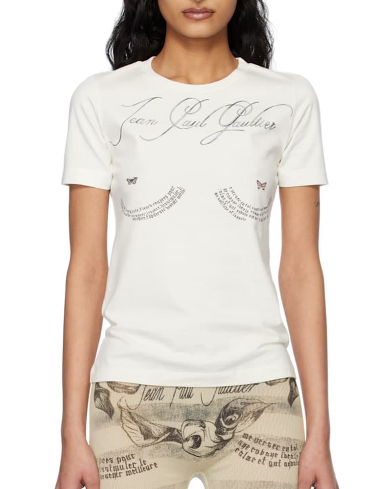 Jean Paul Gaultier Tattoo Poem T-shirt - Image 1
