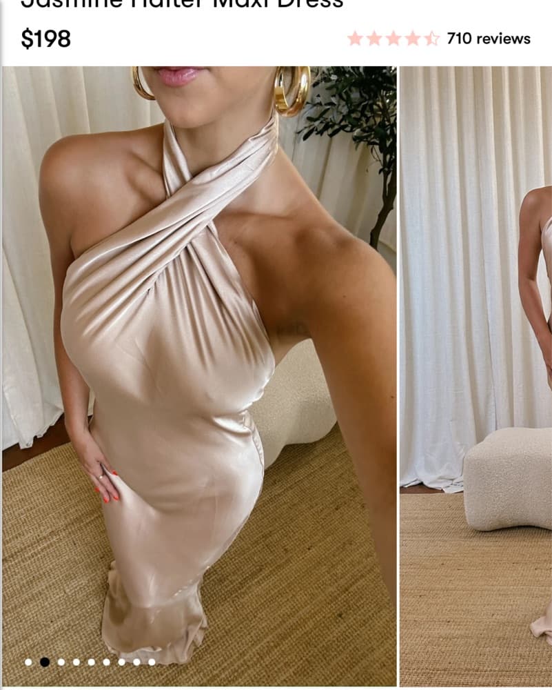 Show Me Your Mumu Jasmine Halter - Image 2
