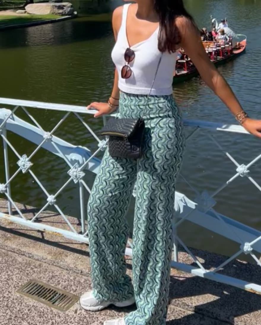 Patterned beach pants - Image 2