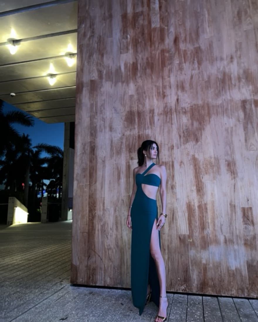 Monot Cut Out Gown - Image 1
