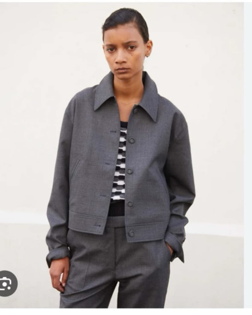 Officine Generale Bomber Shirt Jacket - Image 1