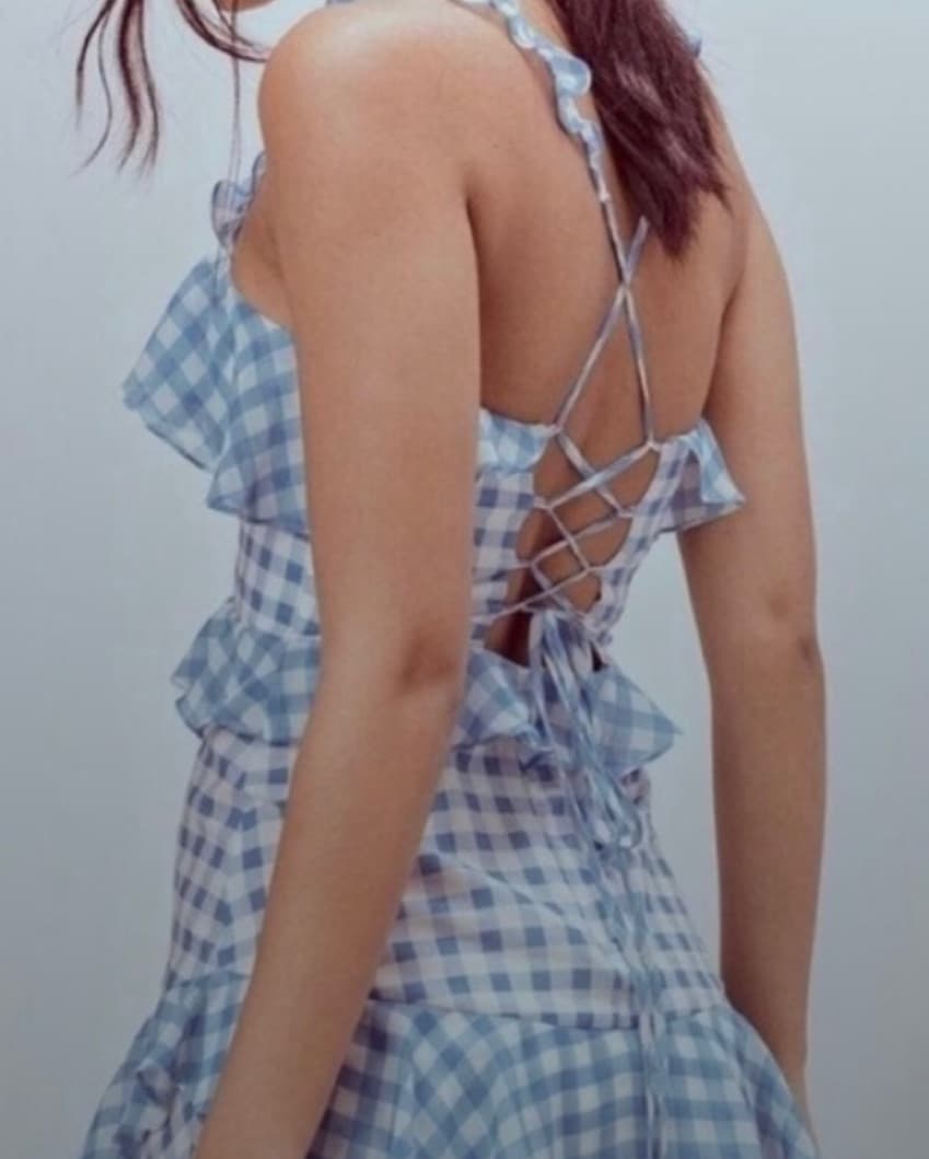 For love And Lemons Gingham Dress - Image 3