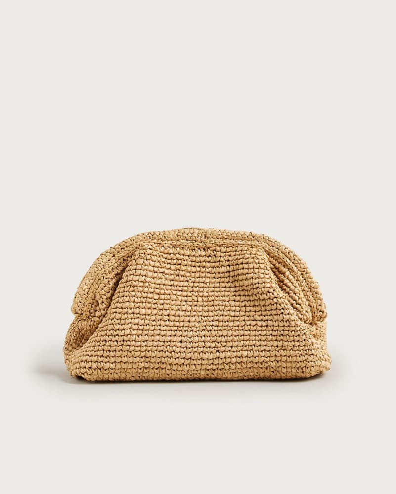 Rafia Jcrew Clutch - Image 1