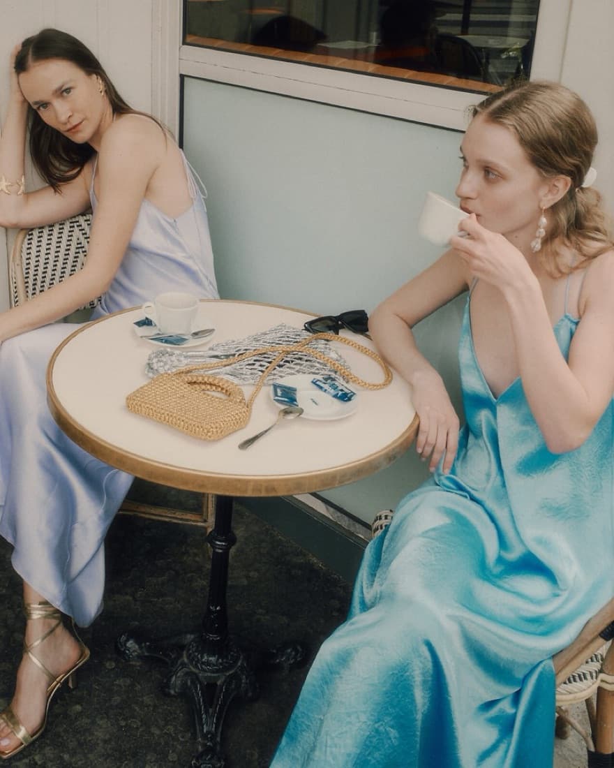 Anna October X J.Crew Halter Slip Dress - Image 6
