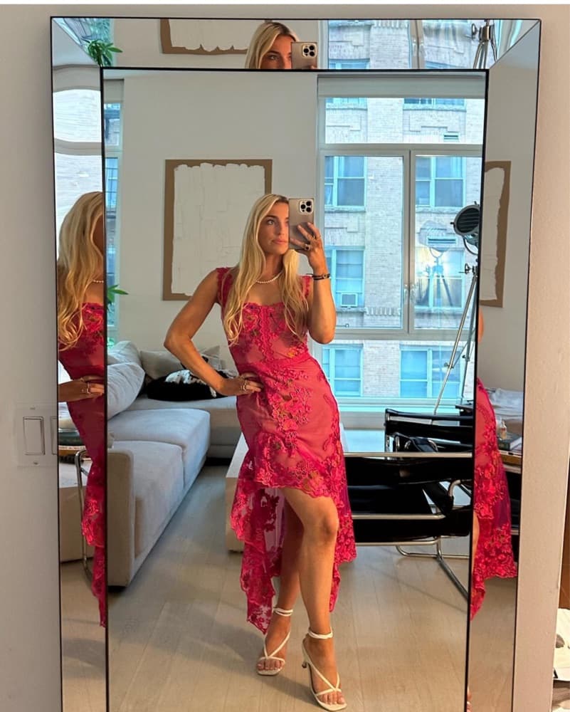 Bronx and Banco Fuchsia Eva Midi Dress - Image 2