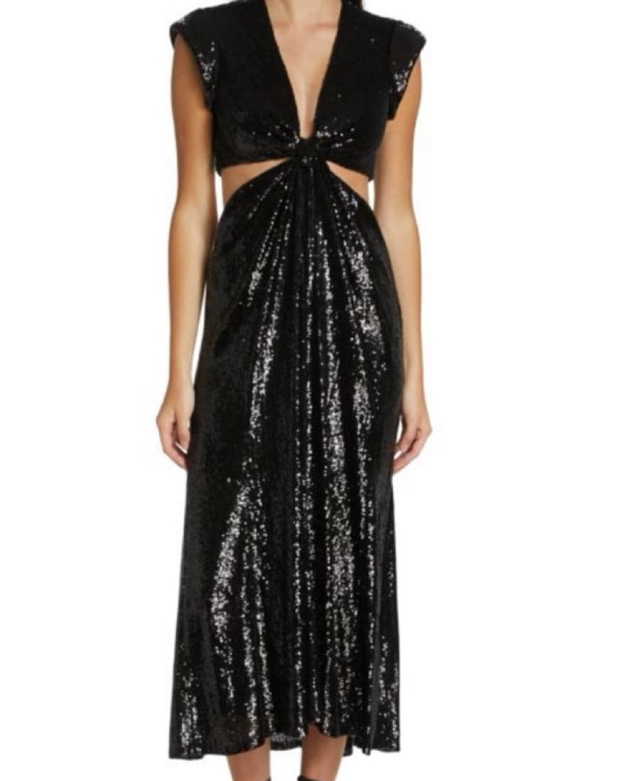 ALC Alexis Sequined Cut out Midi  - Image 1