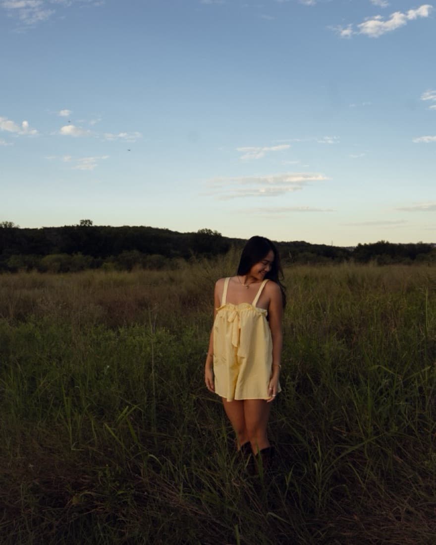 Free People Forever Young Romper Yellow - Image 3
