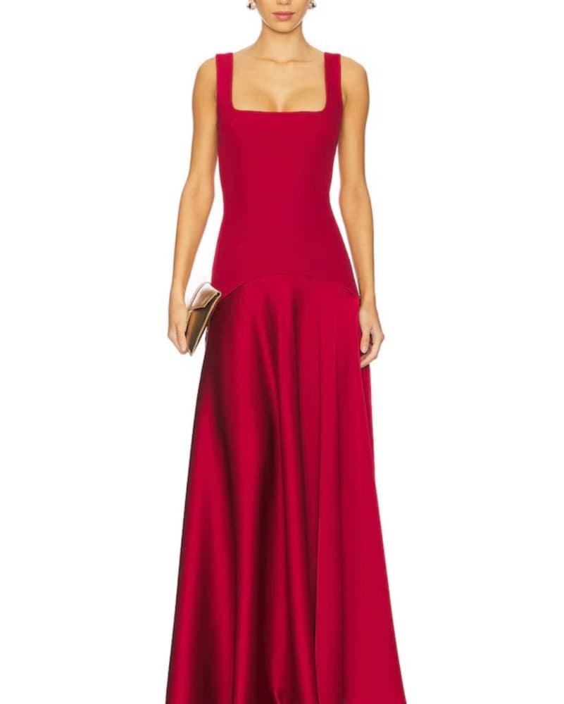 Red Revolve Marianna Sidney Gown - Image 1
