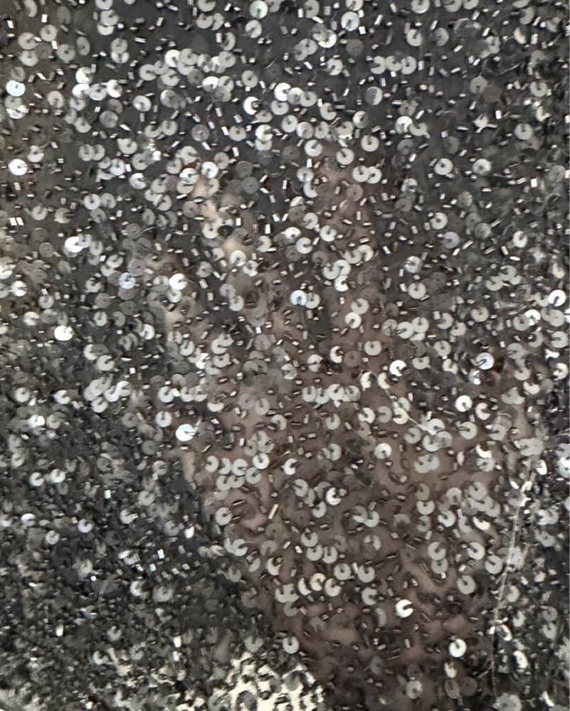 Vintage Semi Sheet Sequin Micro Dress - Image 3