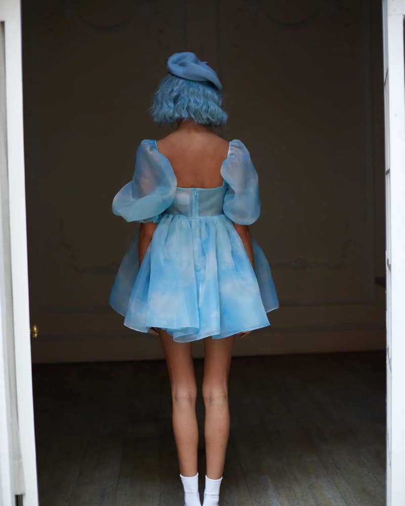 Selkie Head In The Clouds Puff Dress - Image 3