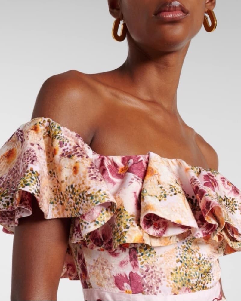Agua bendita Floral Dress - Image 3